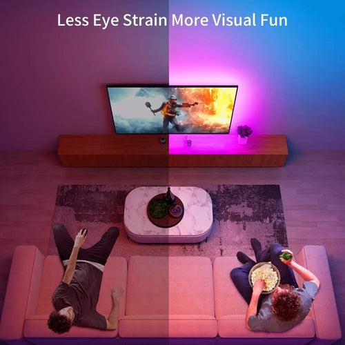 Tira LED RGB Backlight para Monitor y TV | Home Studio Decor